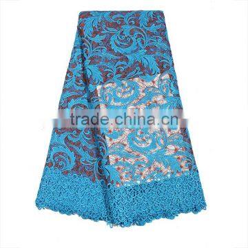 2017 Embroidery Textile Lace Fabric Wholesale African Lace Fabrics