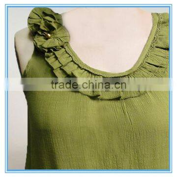 Ladies Neck Trim Sleeveless Top Patterns photo-2