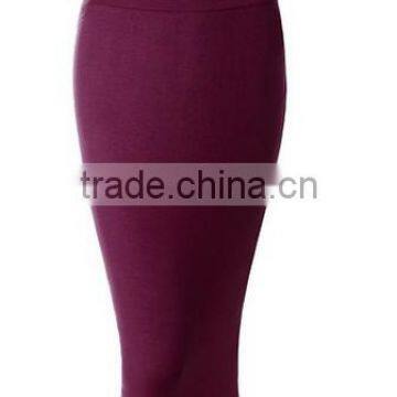 Fashion Lightweight Stretchy Fabric Elastic Waist Band Pencil Skirt for Woman photo-6
