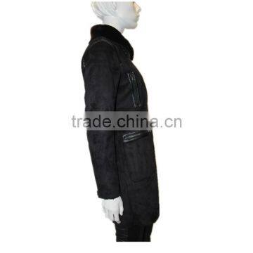 2014-2015 New Design Lady Sherpa Faux Fur Coat photo-2