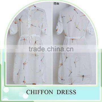 Direct Factory Summer Women Long Dress Chiffon New Style Women Clothing Dress photo-3