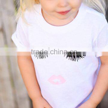 S17495A Summer Clothes Girls t Shirts Cotton Cartoon Tee photo-3