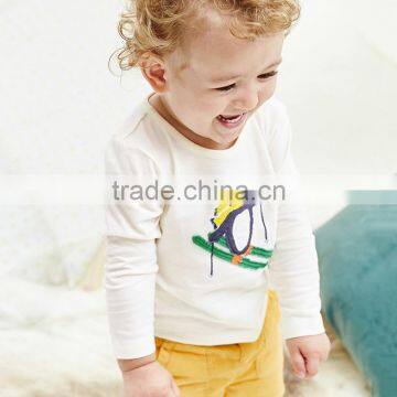 S33516W European Style Cartoon Boys T-shirt Cotton Autumn Children t Shirts photo-2