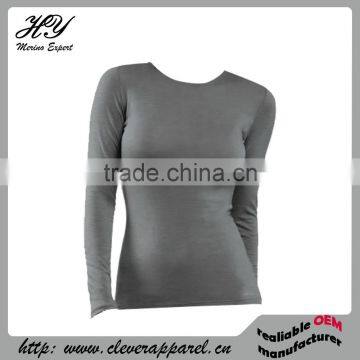 Long Sleeve Base Layer Women Wool Merino Jersey Sportswear photo-6