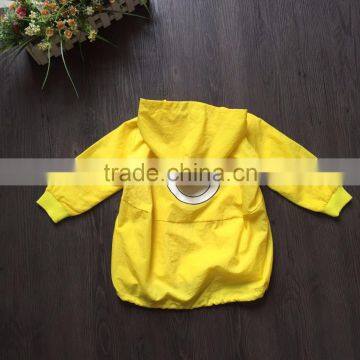 Wholesale cotton long sleeve boy hooded jacket