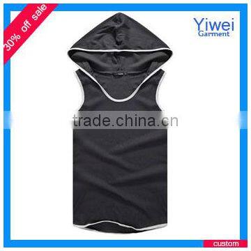 Custom Lycra Cotton/Spandex Plain Blank Vest Cheap Tank Tops For Men