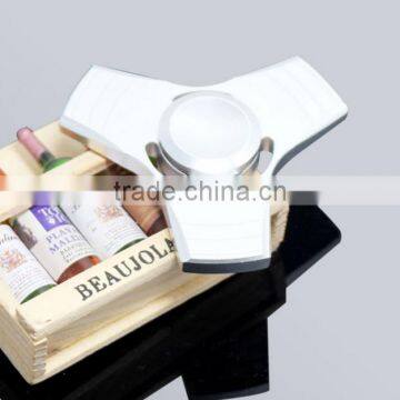 Spot New Decompression Clover Finger Spiral Metal Finger Gyro Aluminum Finger Gyro photo-5