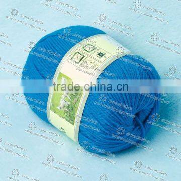 Space dyed hand knitting wool yarn