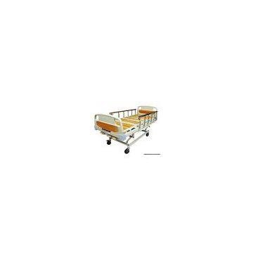 ABS double crank manual hospital bed