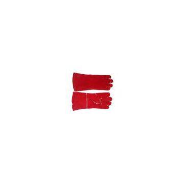 Leather welding glove