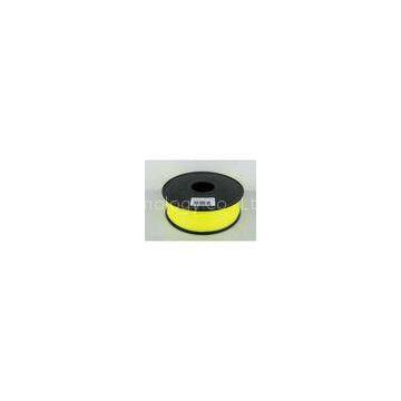Good toughness Yellow flexible ABS 3D Printer Filament 1.75mm