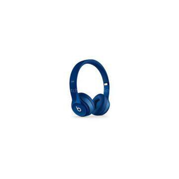 Original Dr. Dre Beats Solo 2 Wireless Bluetooth On-Ear Stereo Headphones Blue