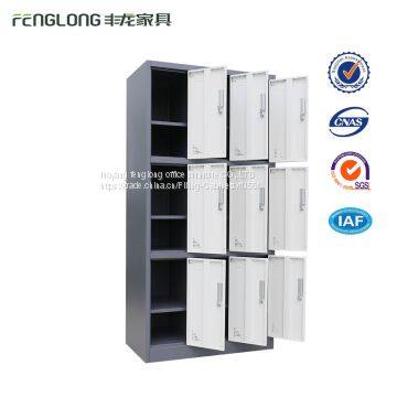 High quallity popular design Nine Door Steel Locker made in China