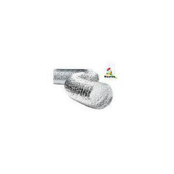 Customized Lightweight Aluminum Duct Pipe Silvery Fire Retardant Economical