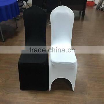 Spandex ruffled chair covers for wedding party garden