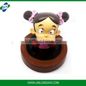 Cartoon Character Figurine Plastic Bottle Cover, Personalized Candy Bottle Lid photo-3