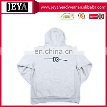 og logo pull over hoodie 100cotton heather gray