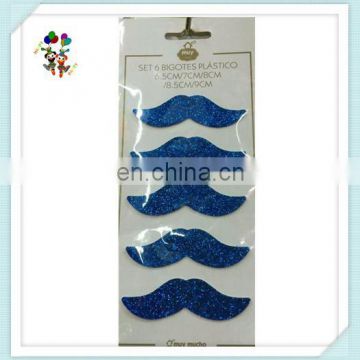 Costume Party Tash Stylish Adaptable Funny Glitter Fake Moustache HPC-0331