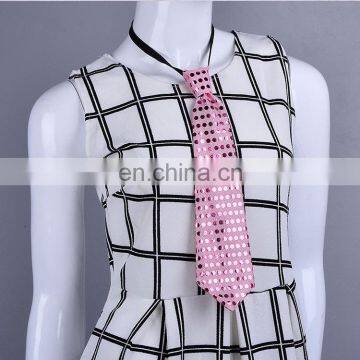 Party Adult Child Kids Sequins Neck Tie