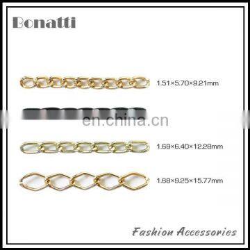 decorative aluminum chains for bags