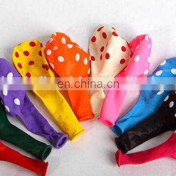 Christmas & new Year decoration balloon Polka Dot Latex Wedding Balloons