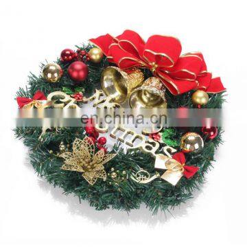 36CM Christmas Large Wreath Door Wall Ornament Garland Decoration photo-3