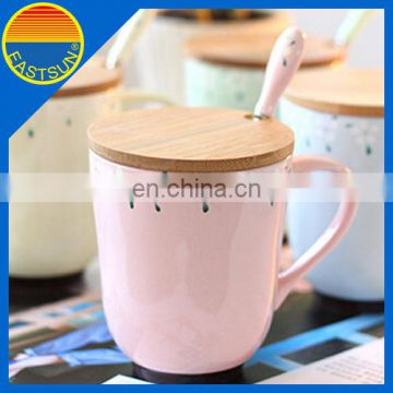 Factory promotional 350ml, 500ml water mug with 3D floral pattern