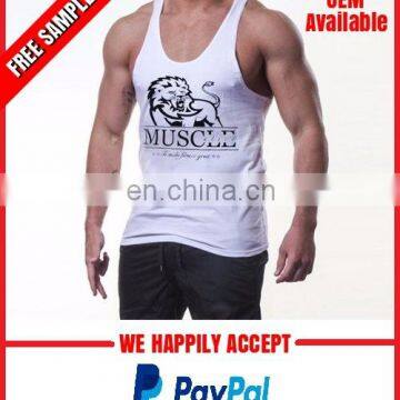 Men workout tank top wholesale manufacturer