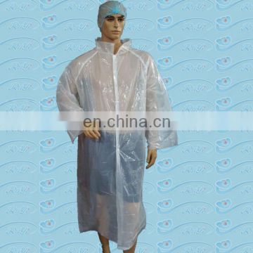 Disposable PE Visitor Clothes/PE Visitor Gown