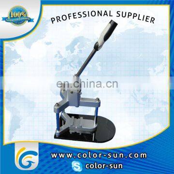 Manual Plastic Button Pin Making Machine for Pin Badge Button