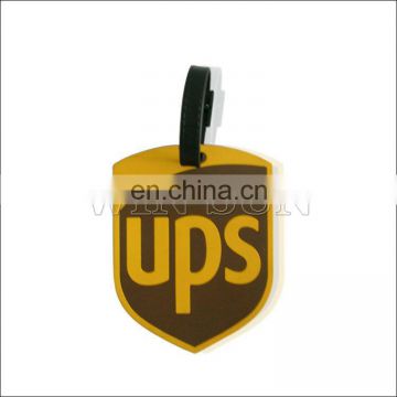 soft pvc baggage tag /custom logo badge tag