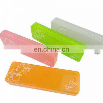 Best Seller Plastic Pocket Travel Cutlery Set With Case, Folding Chopsticks/Fork and Spoon photo-3