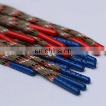 Wholesale High Quality Custom Metal Tip Shoelace ,fashion Braided Shoelace