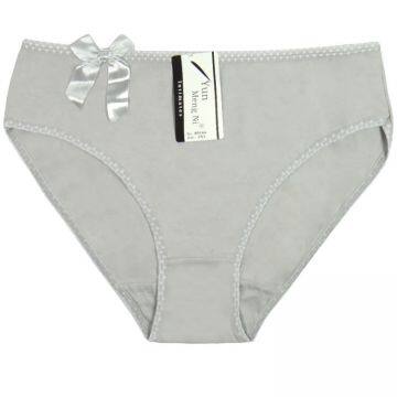 Yun Meng Ni Sexy Underwear Cute Bow Big Size 2XL/3XL/4XL Briefs Cotton Panties photo-4