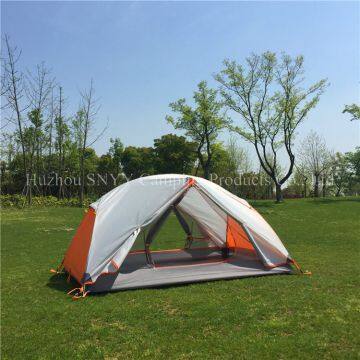 WATERPROOF ULTRALIGHT TENT,DOUBLE LAYERS 2 PERSON WATERPROOF BACKPACKING TENT