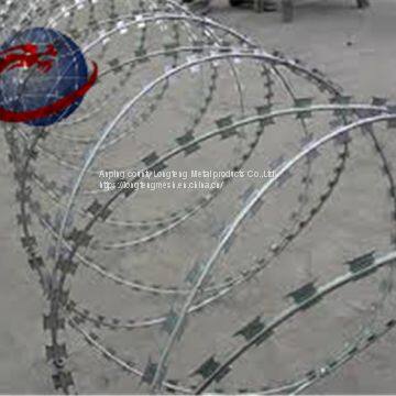 Оцинкованная колючая проволока для бритья в виде петель