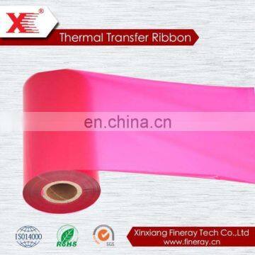 Printing Electronic Tags , Bar Code Labels on Ribbon Printer Premium Wax Ribbon Thermal Transfe Ribbon Barcode Ribbon photo-2