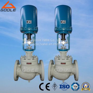 Electric  Actuated  Single  Seat  Control  Valve  with  Globe  Type