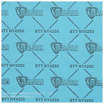 BTT-NY4250 Non-asbestos Graphite Rubber Sheet