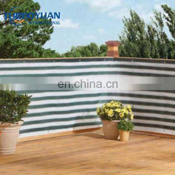 UV resistant safety fence strip fabric cloth hdpe plastic patio balcony shade net