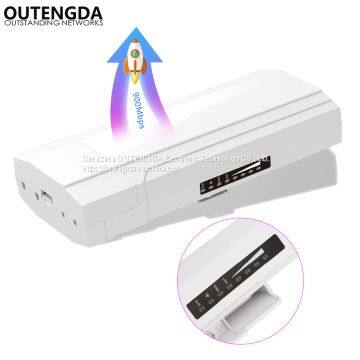 900Mbps 5G Outdoor CPE Router PTP 10KM Range Wi-fi Access Point WDS Wireless Wifi Bridge Extender Wifi Repeater For IP Camera