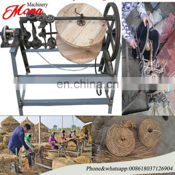 Full Auto Grass/Rice/Wheat/Corn stalk Straw Rope Making Machine for sale