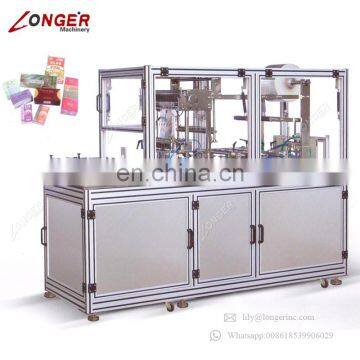 Soap Film Wrapping Box Perfume Cellophane Overwrapper Machine With Tear Tape photo-5