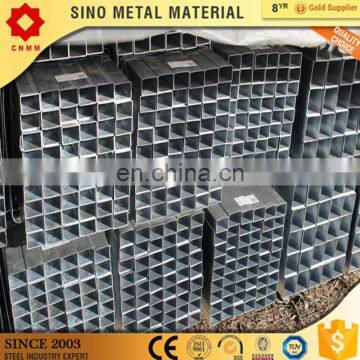 galvianzed hollow section build material galvanized square steel pipes