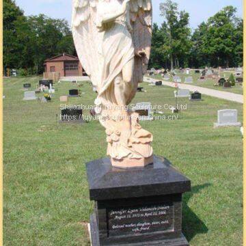 Hot Sale Outdoor Natural Stone Marble Water Fountain Price Statue photo-3