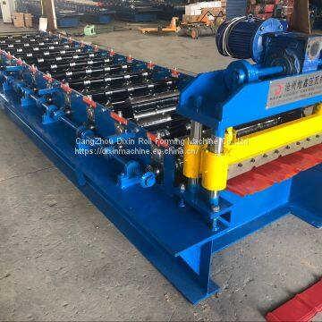 Low Price Full Automatic Trapezoidal Roofing Panel Sheet Roll Forming Machine
