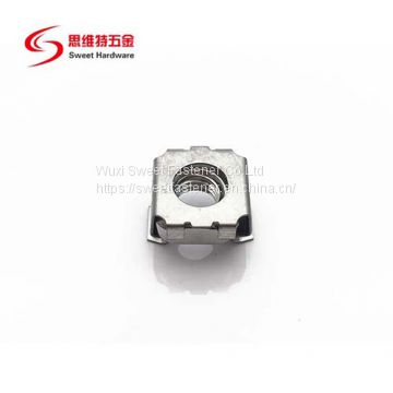 Steel zinc plated Stainless Steel Cage Nut for cabinet lock panel