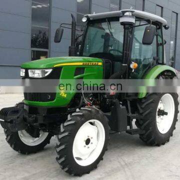 professional best DEETRAC TB754 75hp 4wd farm tractor with front end loader for Australia market