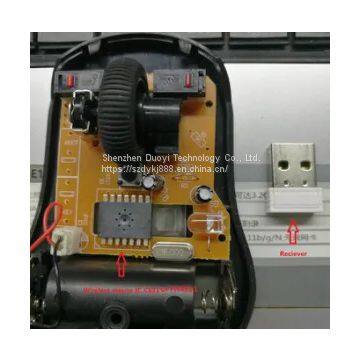 Wireless Mouse IC Fh8811 CS31 With Receiver No Need Transmitter Module Auto Pair