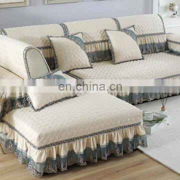 Wholesale L Shaped Set Sofa Covers , Slipcovr Living Room Couch Cover , Cut Sew Stretch Sofa Cover photo-3